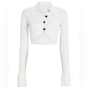 A.L.C. Ribbed Crop Top